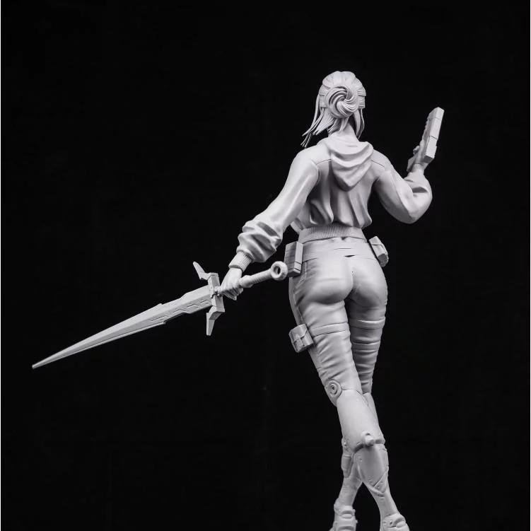赛博朋克2077 3D打印模型|Ciri Cyberpunk 2077 – 3D Print Model