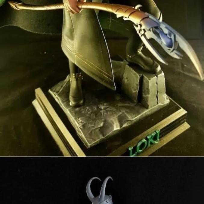 洛基 3D打印模型|Loki – 3D Print Model