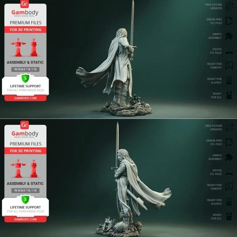 Aragorn – 3D Print Model