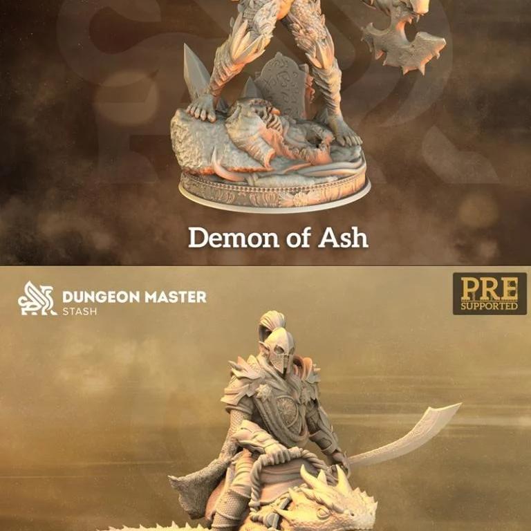 DM Stash 2021年7月 3D打印模型：动漫游戏角色集合|DM Stash July 2021– 3D Print Model