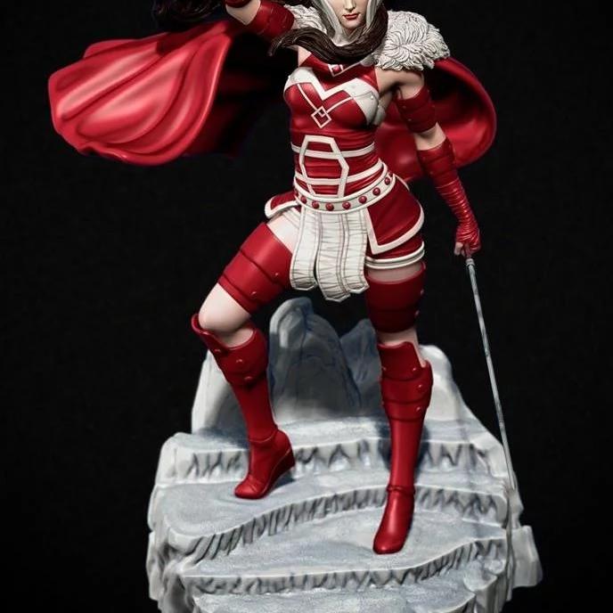 莉莉丝·西夫 3D打印模型|Lady Sif – 3D Print Model