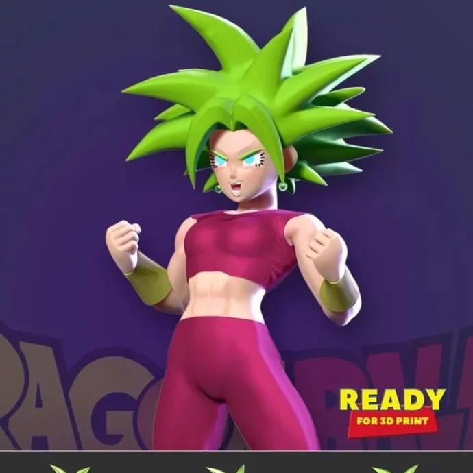 凯弗拉 - 冈布奥 - 3D打印模型|Kefla – Dragon Ball – 3D Print Model