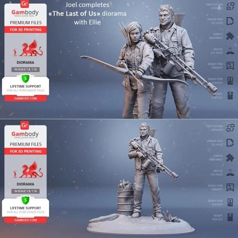 乔尔 3D打印模型|Joel – 3D Print Model