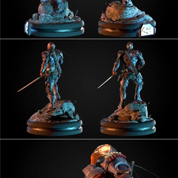 死亡射手 3D打印模型|Deathstroke – 3D Print Model