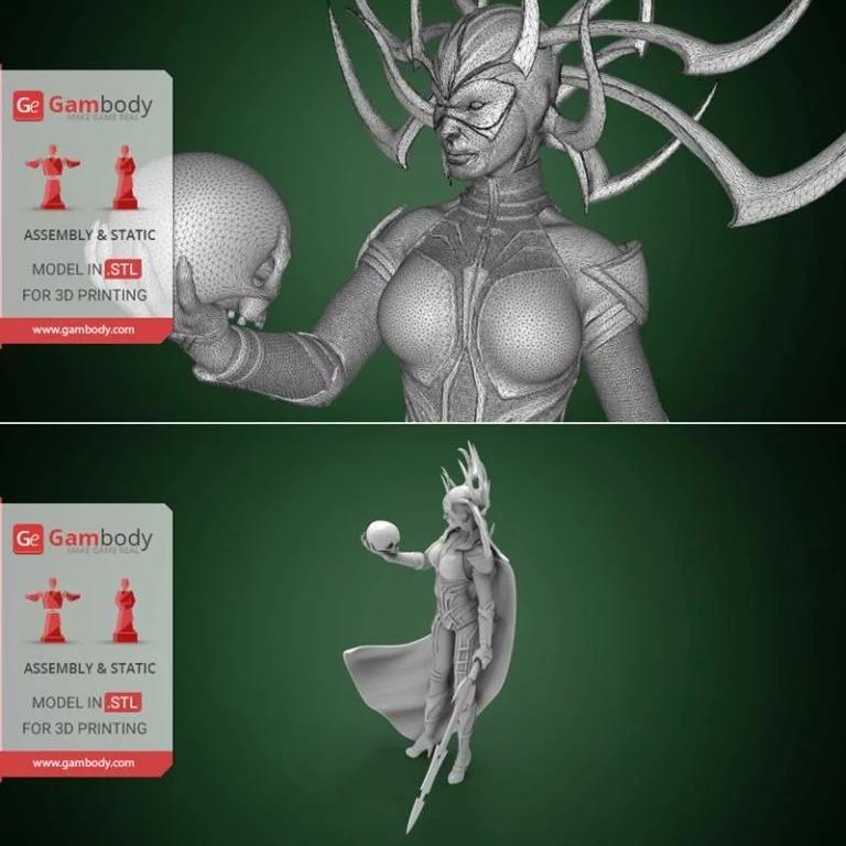 Hela 3D打印模型|Hela – 3D Print Model