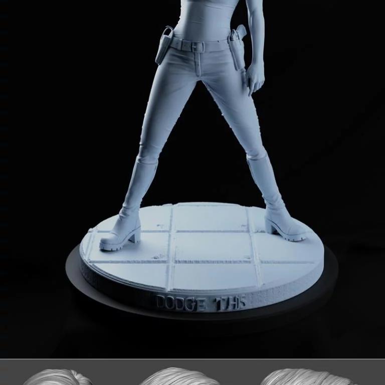 Trinity——3D打印动漫角色模型|Trinity – 3D Print Model