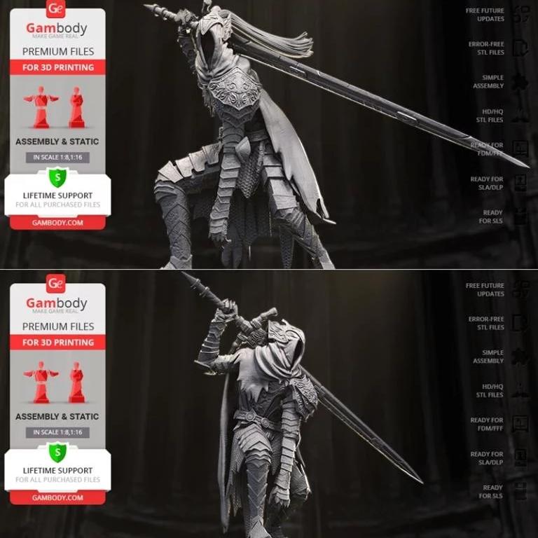 Artorias 3D打印模型|Artorias – 3D Print Model