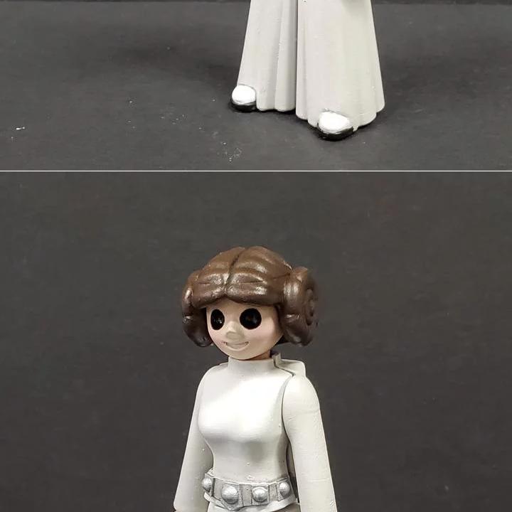 莱娅公主 3D打印模型|Princess Leia – 3D Print Model