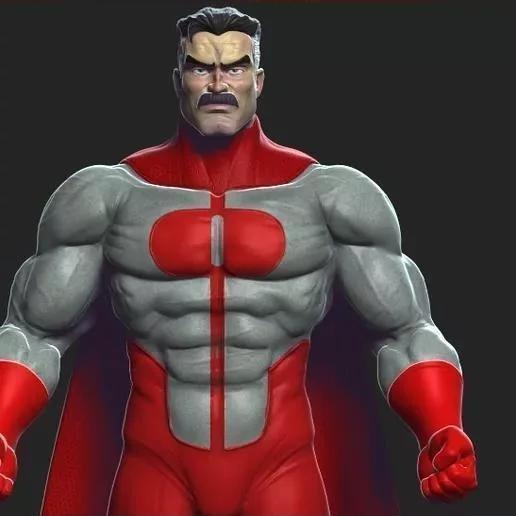奥米勒 3D打印模型|Omni Man – 3D Print Model