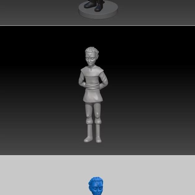 Omega - 3D打印动漫角色模型|Omega – 3D Print Model