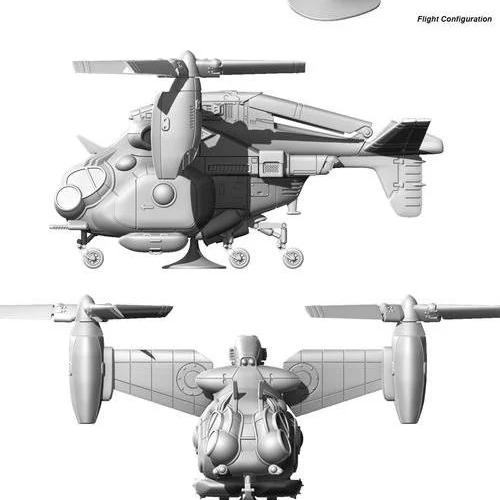 Vertibird – 3D打印模型|Vertibird – 3D Print Model