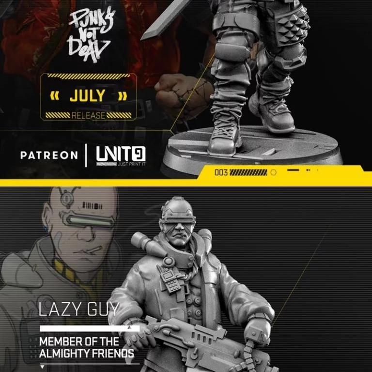 7月单元 - 3D打印模型：赛博朋克机械师|Unit 9 – July – 3D Print Model