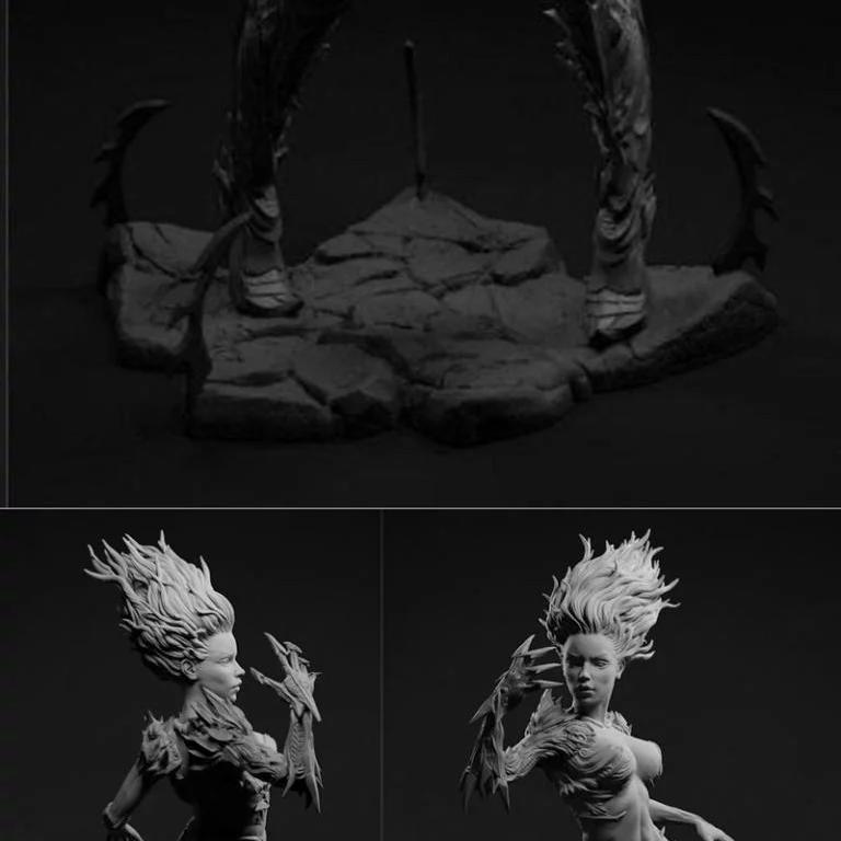 WitchBlade 3D打印模型|WitchBlade – 3D Print Model
