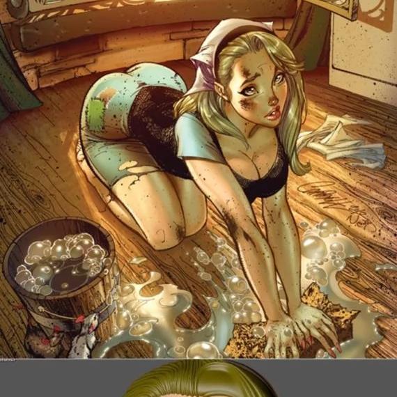 丑小鸭少女 3D打印模型|Cynderella Maid – Onicron – 3D Print Model