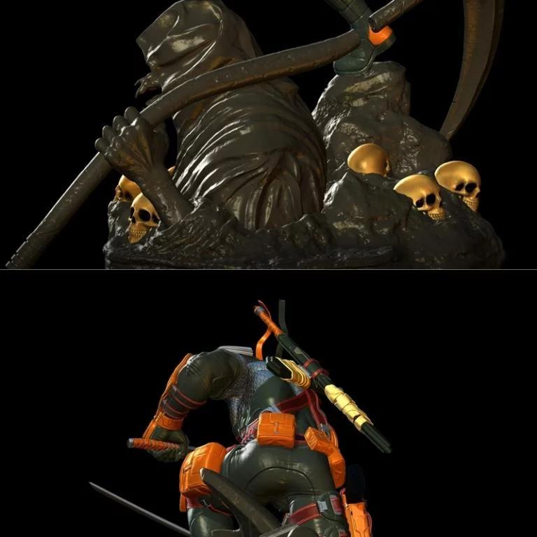 死亡先锋 3D打印模型|DeathStroke – 3D Print Model