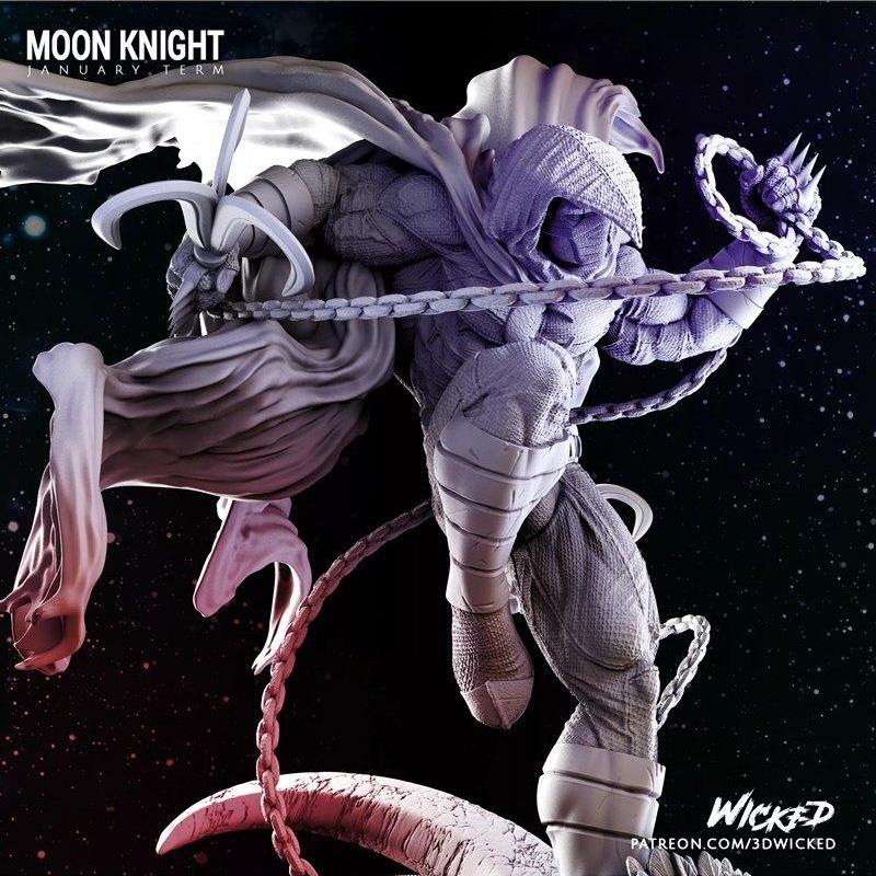 Wicked – Moon Knight – 3D Print Model