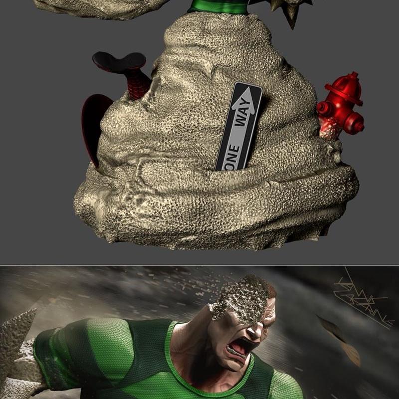 沙人——3D打印模型|Sandman – 3D Print Model