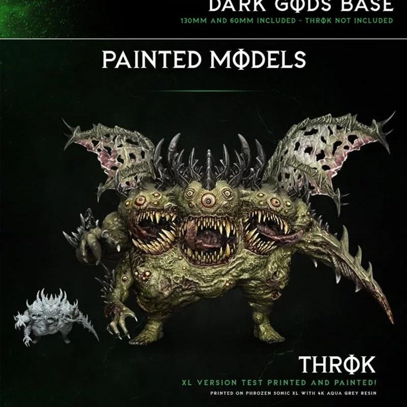 Throk – 3D打印模型：动漫角色造型设计|Throk – 3D Print Model