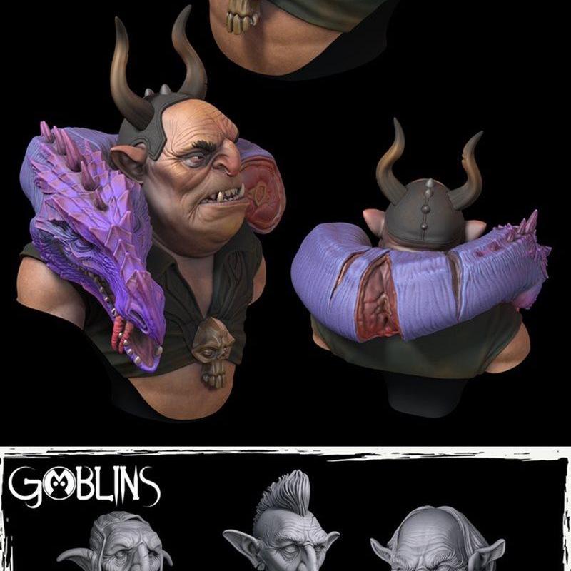 Orcs and Goblins 3D打印模型|Orcs and Goblins – 3D Print Model