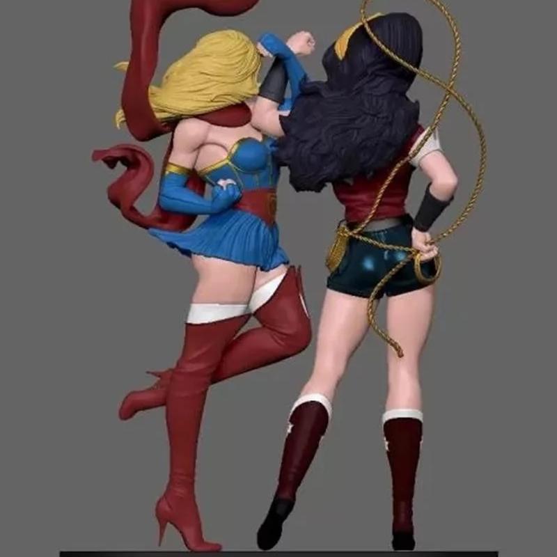 女超人——3D打印模型|Wonder Woman – Super Girl – 3D Print Model