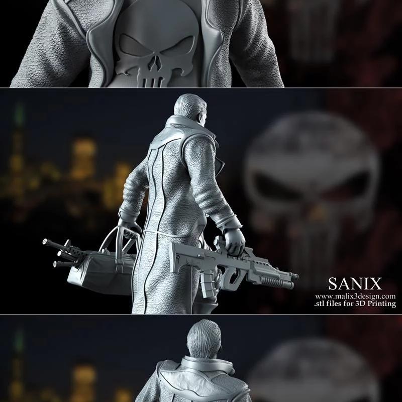 Malix3D – The Punisher – 3D Print Model