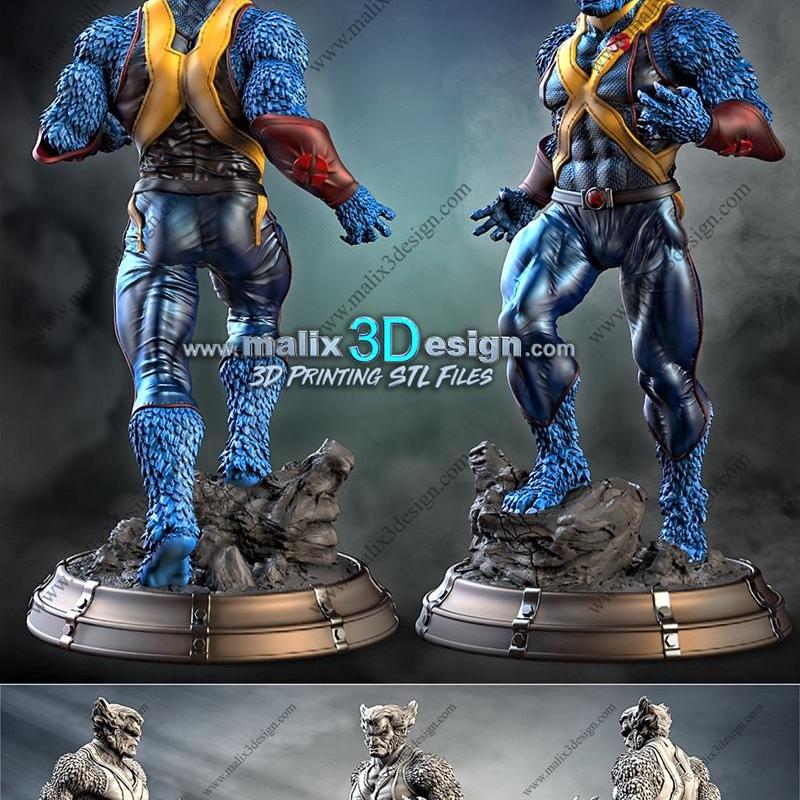 Beast 3D打印模型|Beast – 3D Print Model
