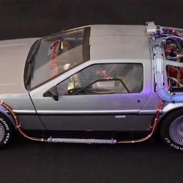 德利奥兰DMC-12 — 回到未来 — 3D打印模型|DeLorean DMC-12 – Back to the Future – DIY – 3D Print Model