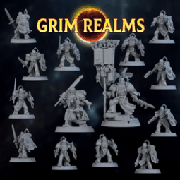 赛博锻工迷你模型 - 2025年11月 - 3D打印动漫角色模型|Cyber Forge Miniatures – November 2025 – 3D Print Model