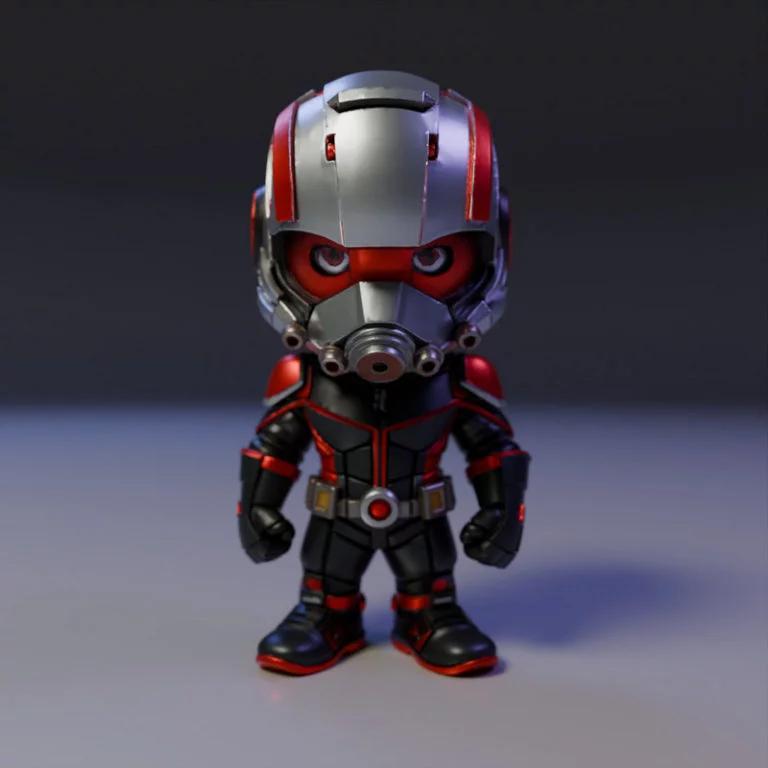 蚁人萌系3D打印模型|Ant-Man Chibi – 3D Print Model