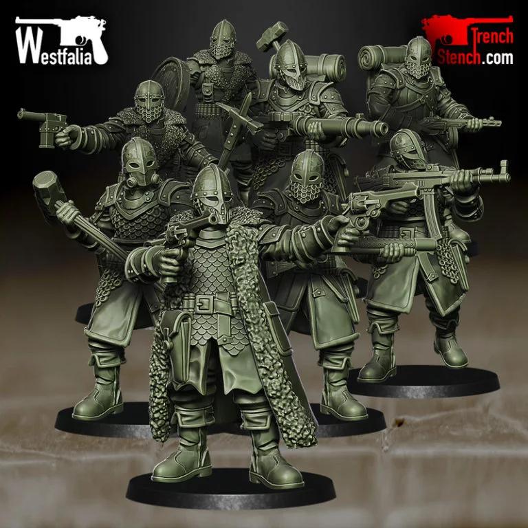 《树海之子——掠夺者 3D打印模型》|Children of Yggdrasil – Raiders – 3D Print Model