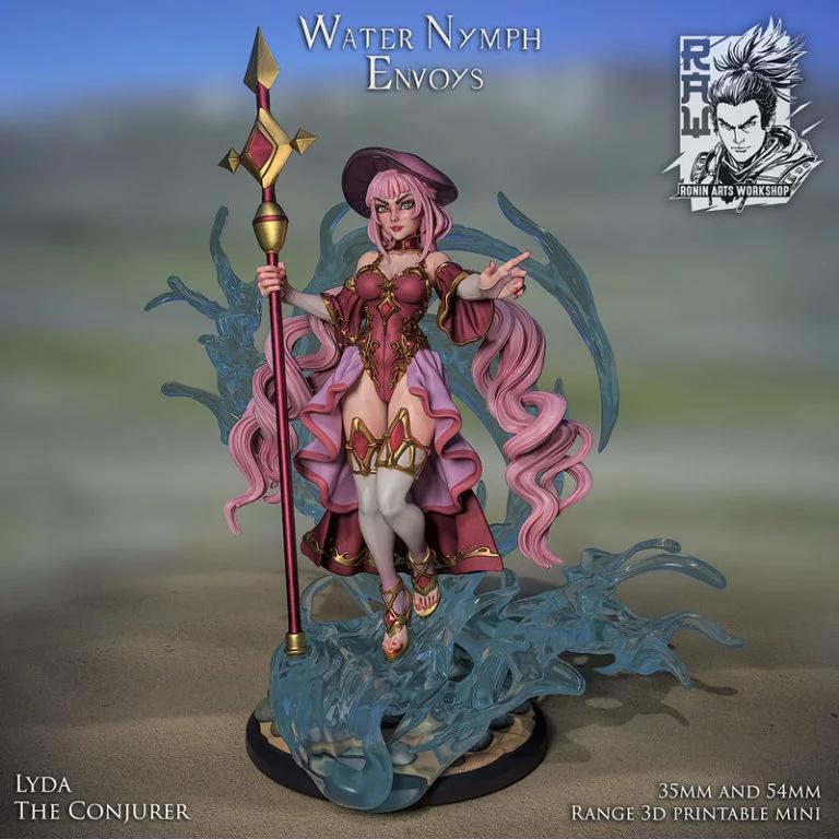 Lyda The Conjurer 3D打印模型|Lyda The Conjurer – 3D Print Model