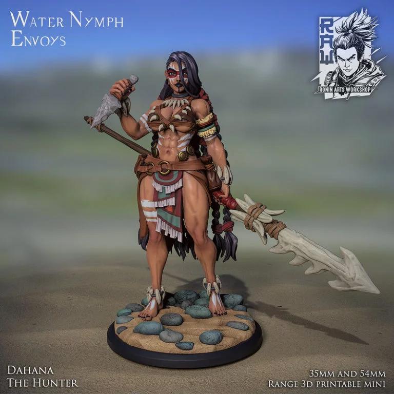 Dahana猎人 3D打印模型|Dahana The Hunter – 3D Print Model