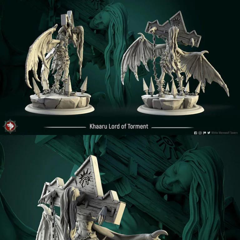 Khaaru—— torment 3D打印模型|Khaaru – Lord of Torment – 3D Print Model
