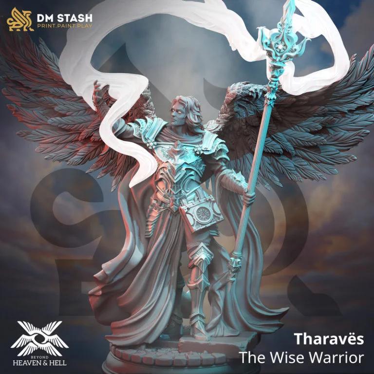 塔拉韦斯——智勇之士——3D打印模型|Tharavës – The Wise Warrior – 3D Print Model