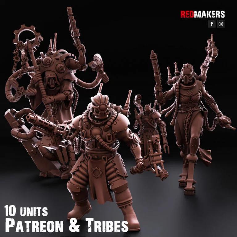 Omniforge 3D打印模型：Kill Squad角色收藏套装|Kill Squad – Omniforge – 3D Print Model