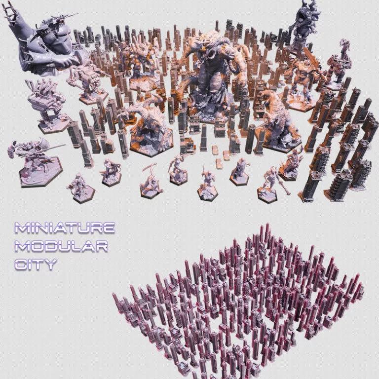 Loot Studios旗下《泰坦机械》3D打印模型|Loot Studios – Titanomecha – 3D Print Model