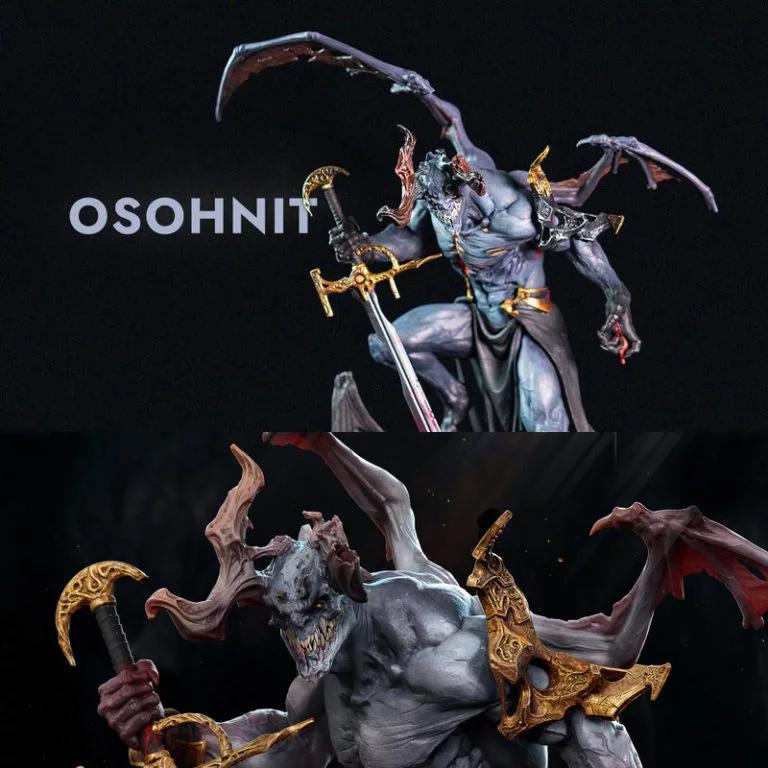 Loot Studios旗下《血恶魔奥斯诺特》3D打印模型|Loot Studios – Osohnit The Blood Demon – 3D Print Model