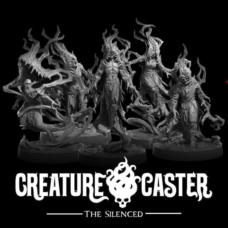 沉默之灵 3D打印模型|Creature Caster – The Silenced – 3D Print Model