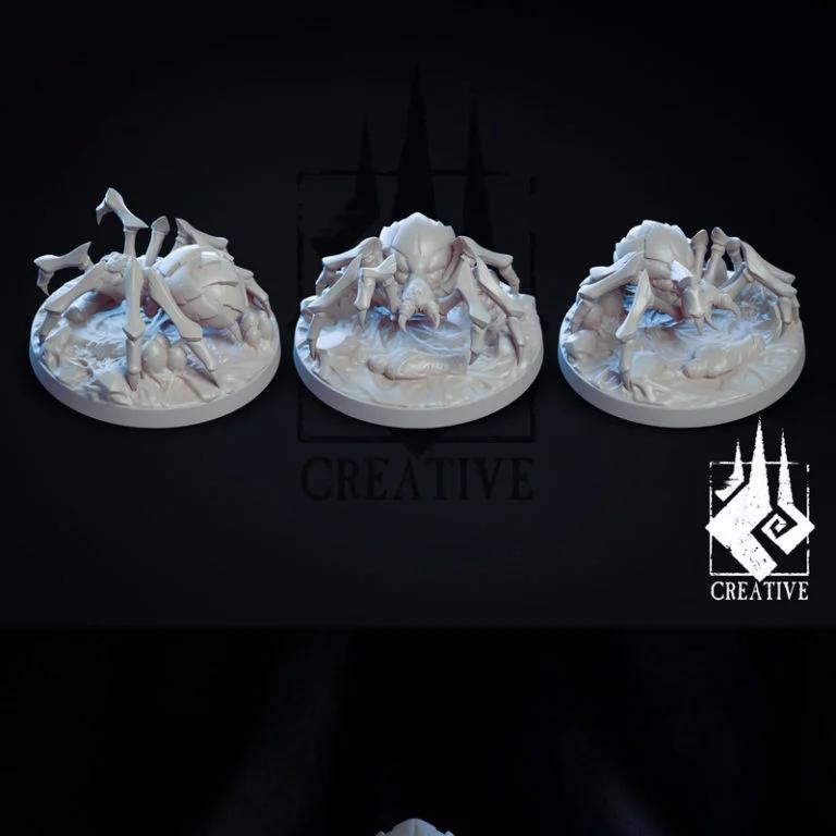 巨兽毒蛛 3D打印模型|Thar Be Giants – Giant Venomous Spider – 3D Print Model