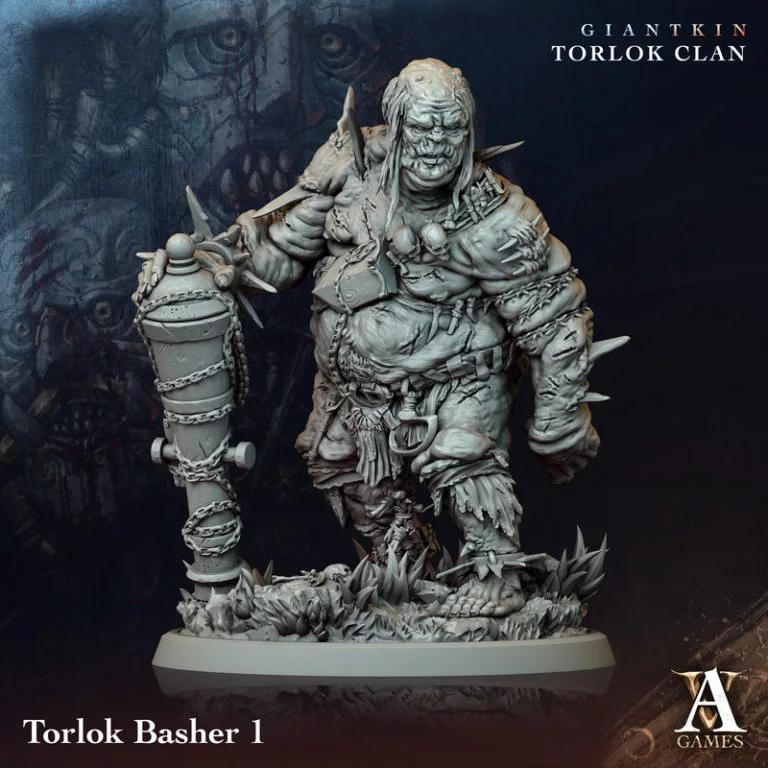 巨兽之族托洛克家族——托洛克粉碎者 3D打印模型|Giantkin Torlok Clan – Torlok Basher – 3D Print Model