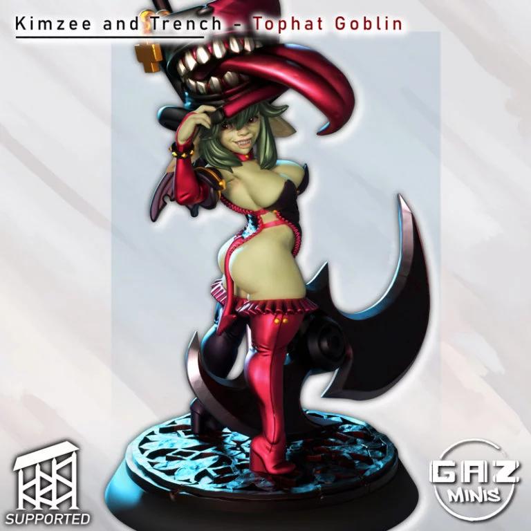Kimzee与Trench《Tophat Goblin》3D打印模型|Kimzee and Trench – Tophat Goblin – 3D Print Model