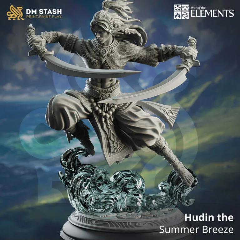 夏日微风·Hudin 3D打印模型|Hudin the Summer Breeze – 3D Print Model