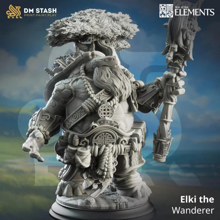 Elki的流浪之旅——3D打印模型|Elki the Wanderer – 3D Print Model
