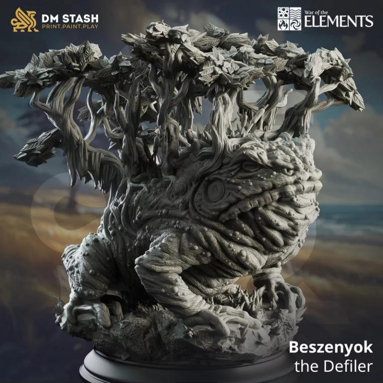 亵渎者 Beszenyok 3D打印模型|Beszenyok the Defiler – 3D Print Model