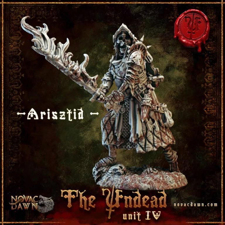 《阿瑞斯提德 3D打印模型》|The Undead – Unit IV – Arisztid – 3D Print Model