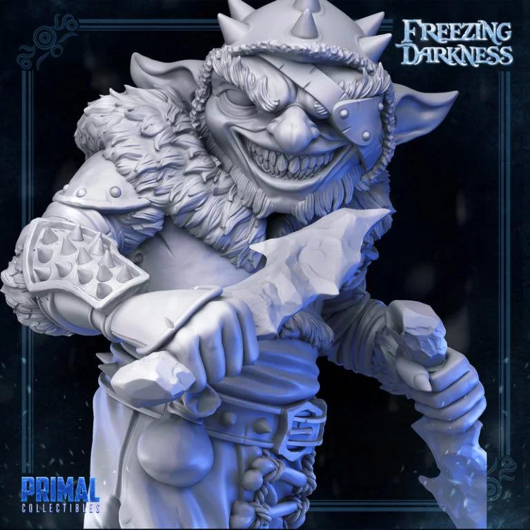 自由之暗——贪怪（另版）3D打印模型|Freezing Darkness – Gremlin (Alternative Version) – 3D Print Model
