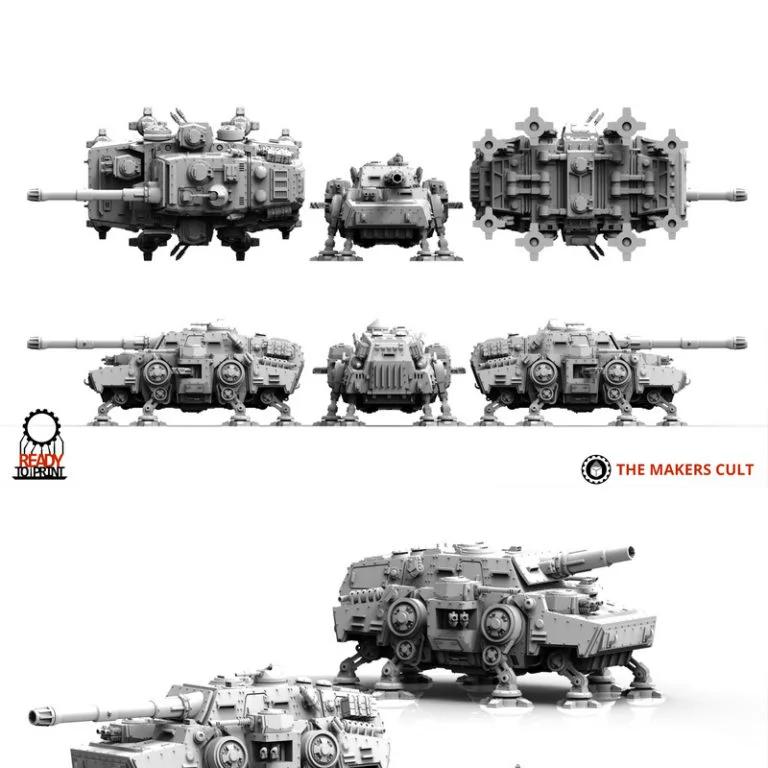 Valour Korps – Super Battle Walker – 3D Print Model