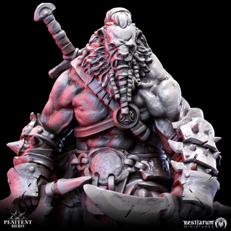 Garfang - 3D打印动漫角色模型|Garfang – 3D Print Model