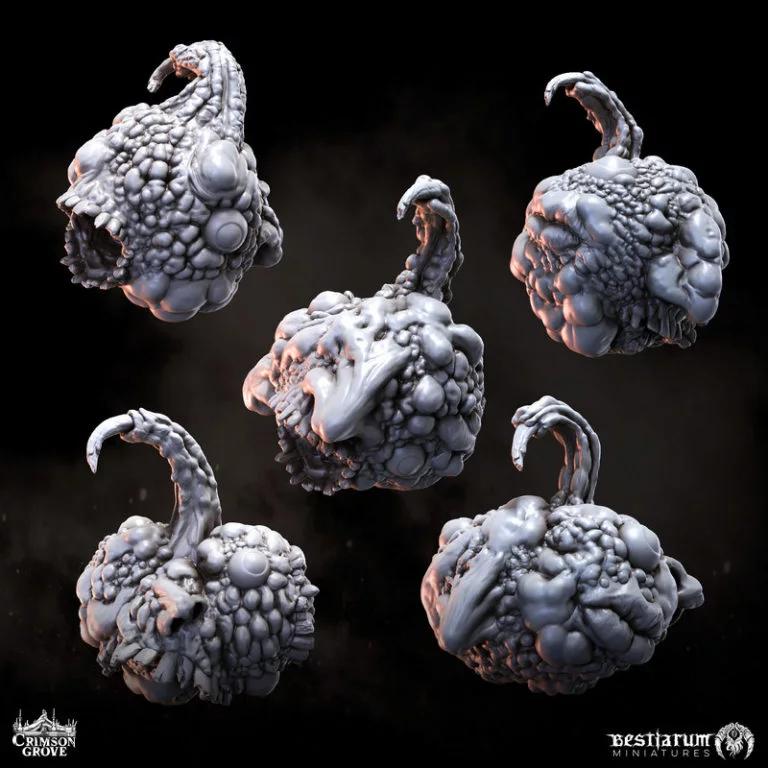 猩红果实 x 5 - 3D打印模型|The Crimson Fruit x 5 – 3D Print Model