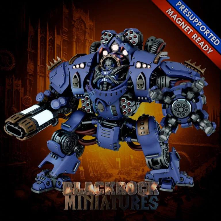 黑石迷你模型-复仇者救赎-肥佬角色3D打印模型|Blackrock Miniatures – Thicc Boi of Revenant Redemption – 3D Print Model